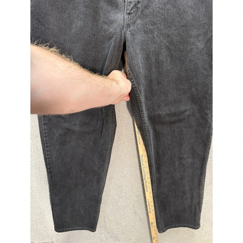 Vintage Levis 550 Jeans Mens‎ 40x34 Black Relaxed Workwear Grunge Skater 90s Y2K